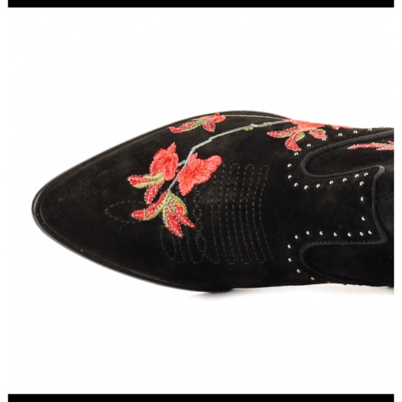 NWOT ASH Heidi embroidered ankle boot - Picture 9 of 15